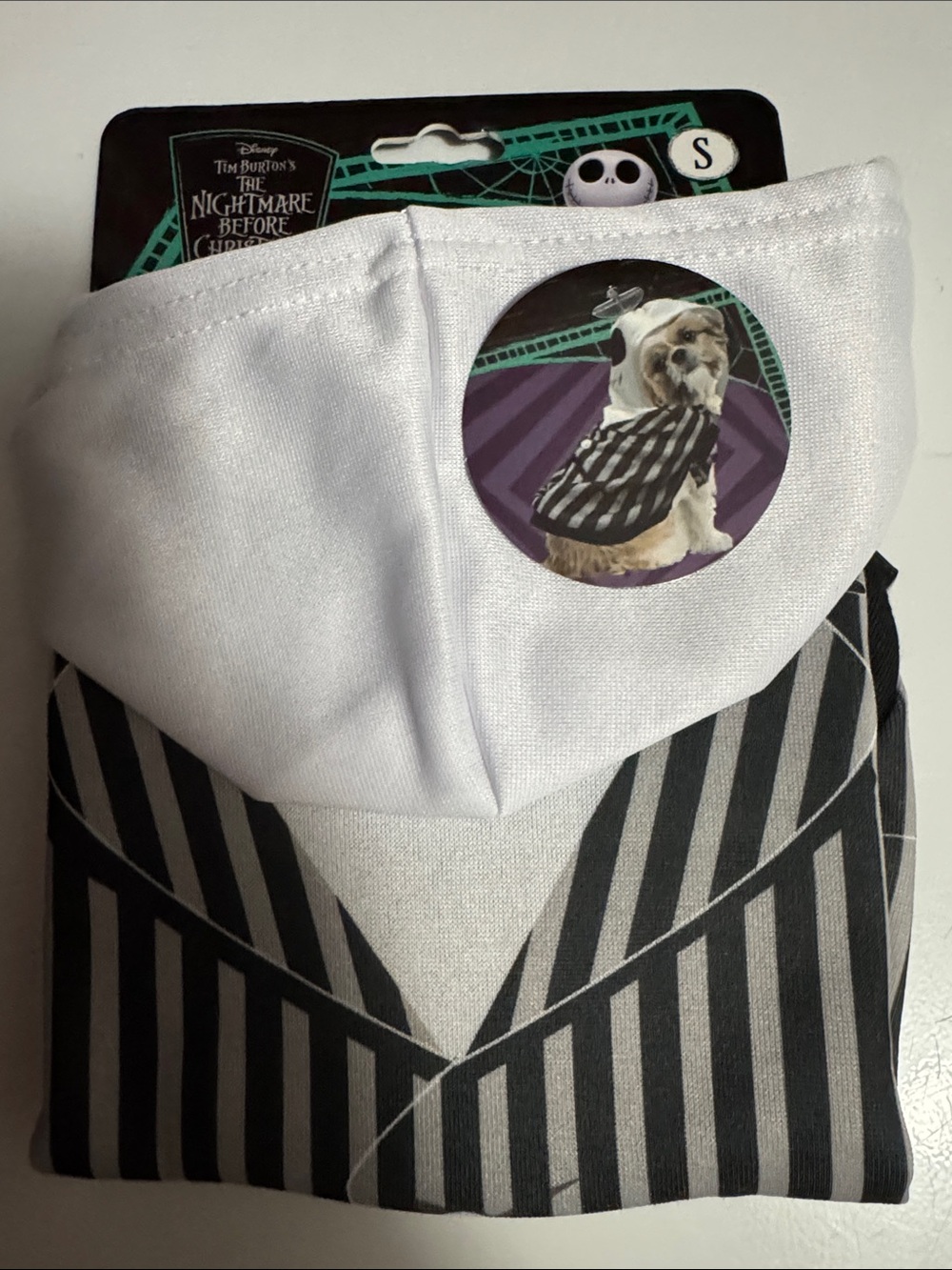 Disney The Nightmare Before Christmas Jack Skellington Dog Hoodie Costume
